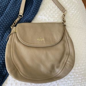 Kate Spade Taupe Leather Purse